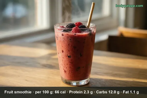 Fruit Smoothie calories