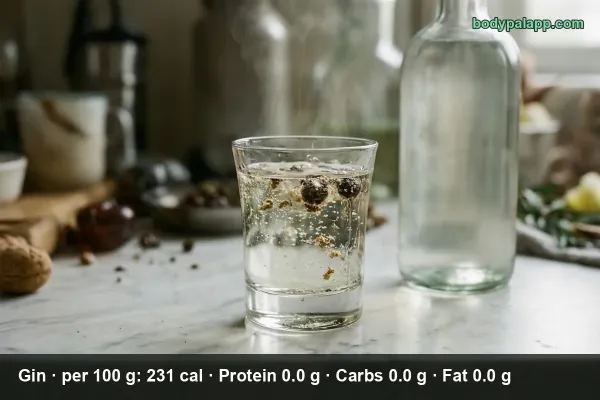 Shot Of Gin calories