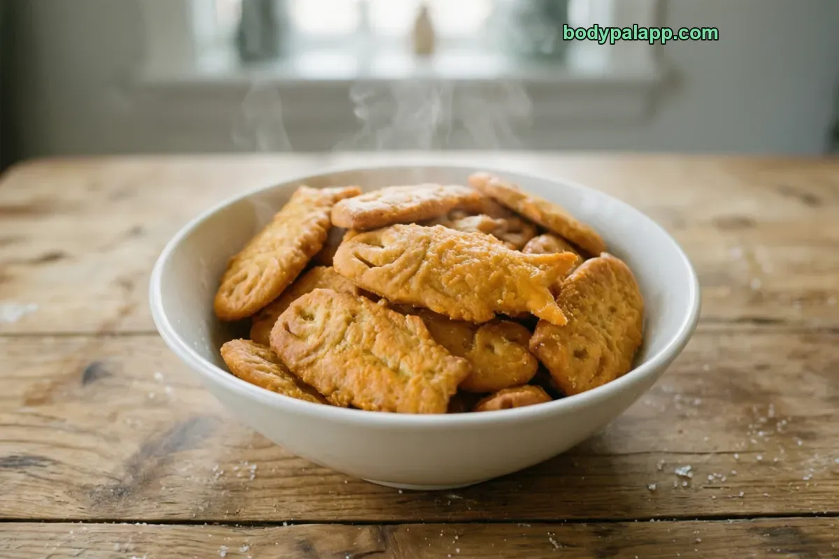 Goldfish crackers, baked, original flavor