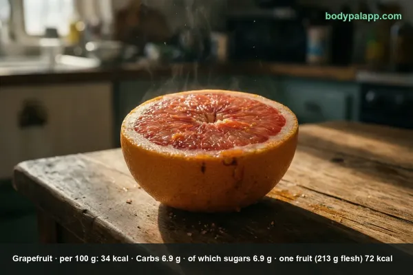 Grapefruit calories