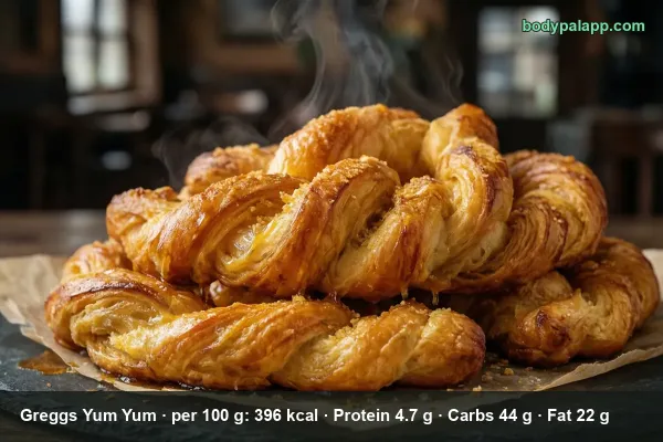 Greggs Yum Yum calories