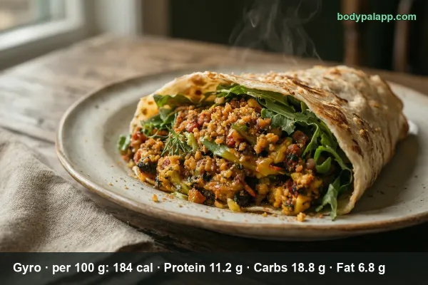 Gyro calories