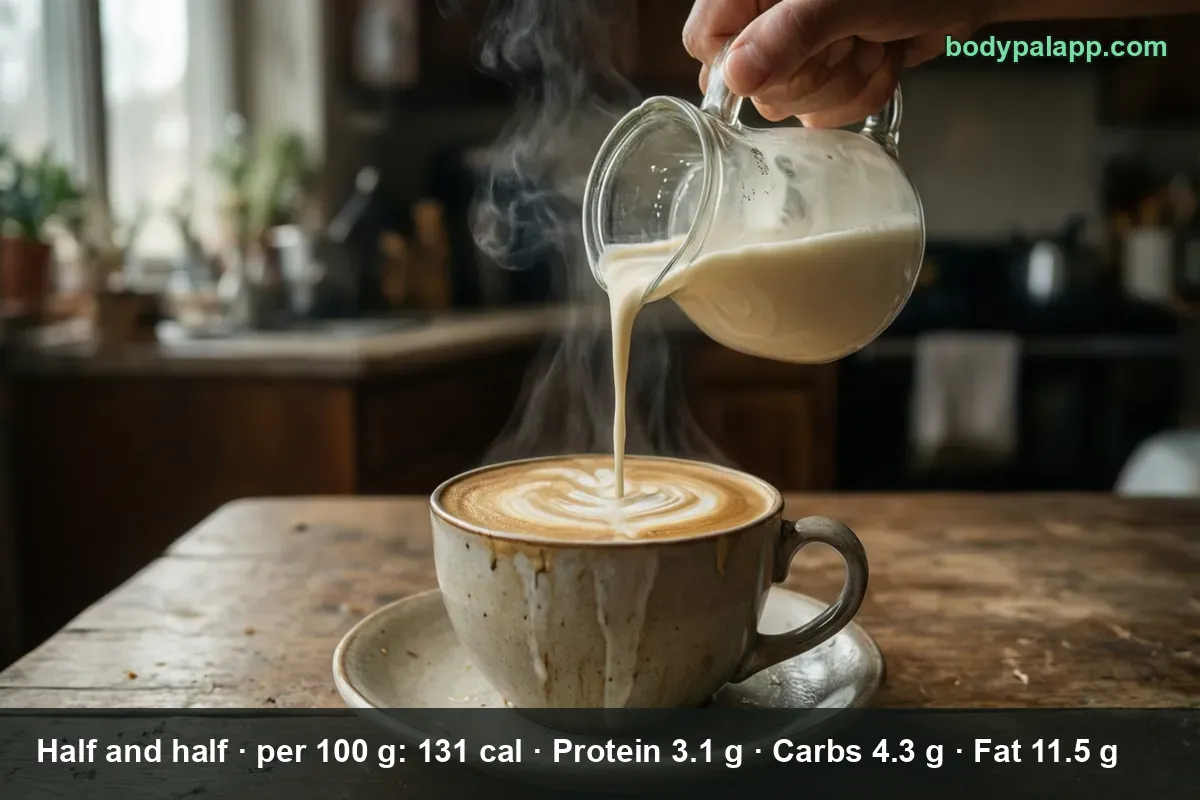 Half and half, the fluid dairy cream Americans pour into coffee