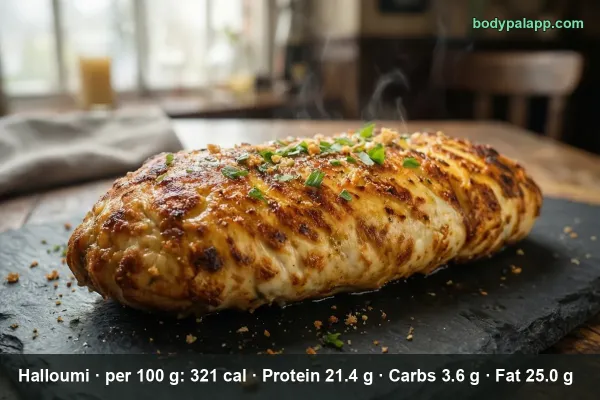 Halloumi calories
