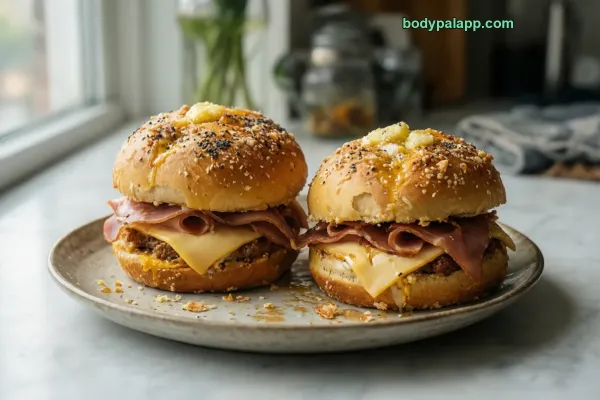 Ham And Cheese Slider