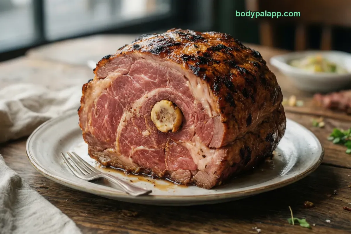 Ham steak, cured, extra lean, unheated