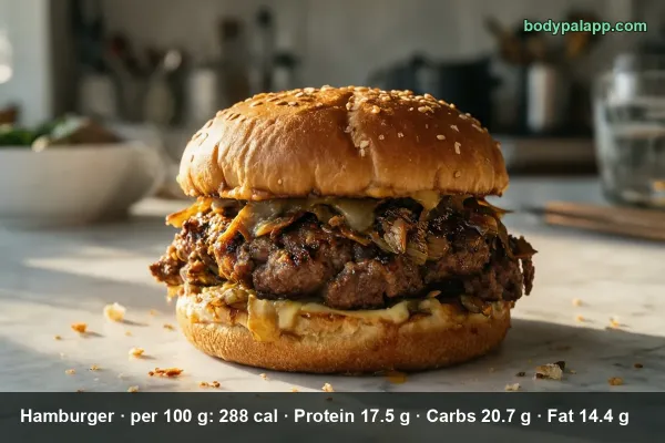 Hamburger calories
