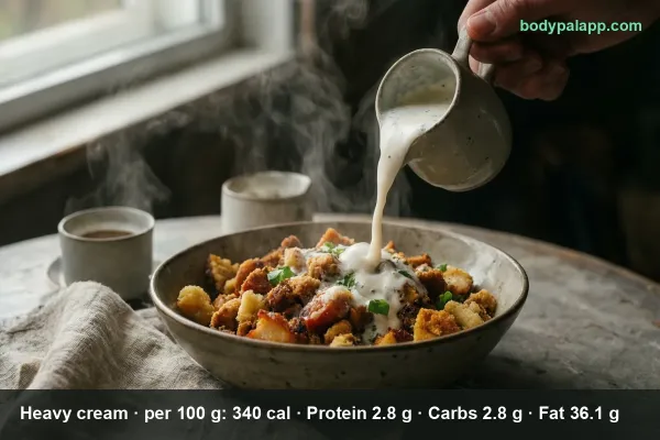 Heavy Cream calories