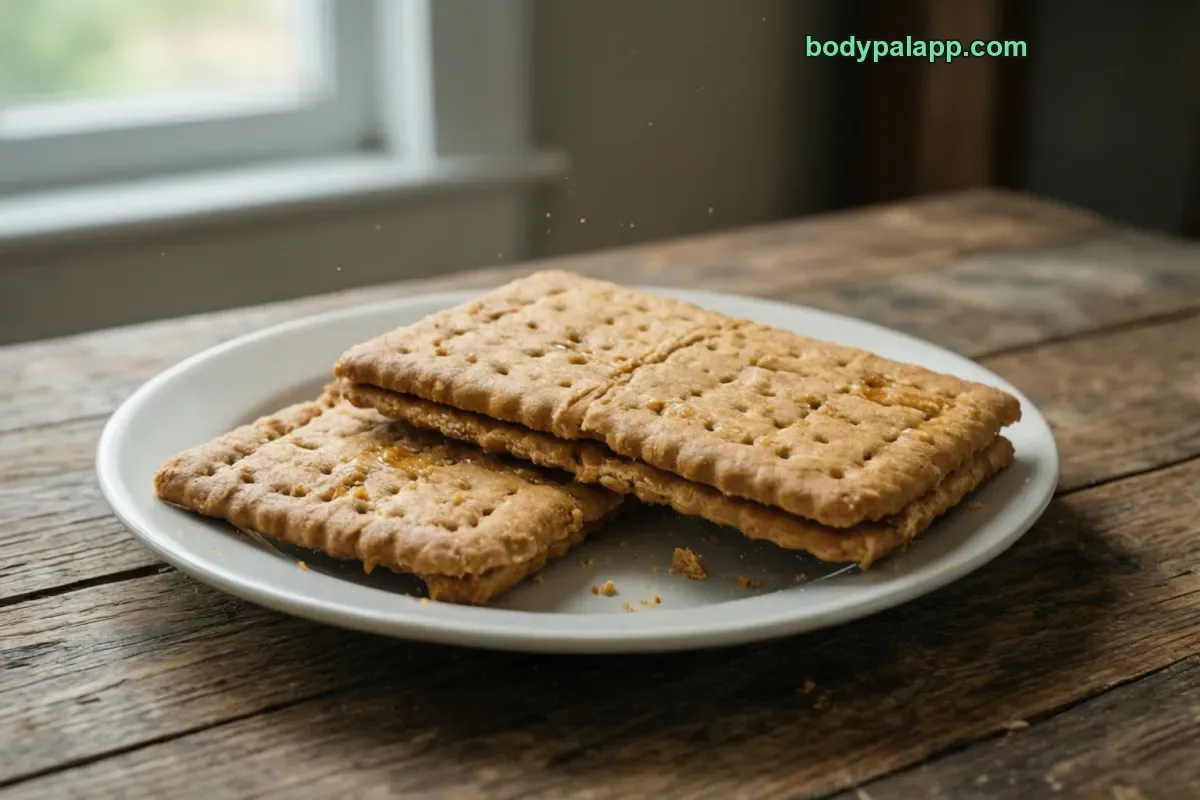 Honey graham cracker, honey, packaged