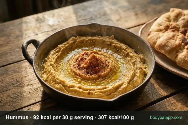Hummus calories