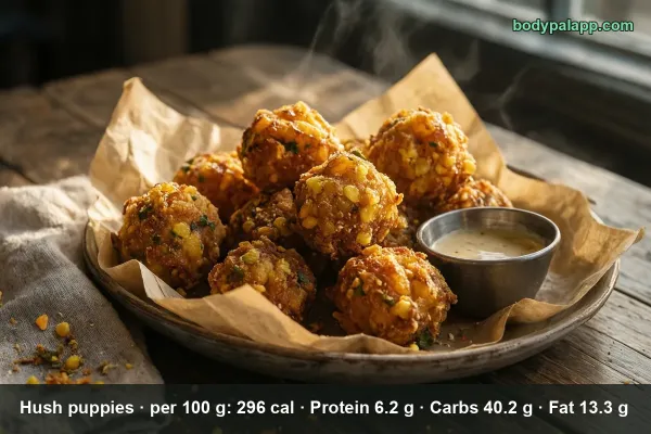 Hush puppies calories