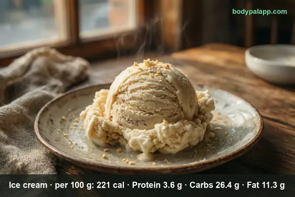 Ice Cream calories