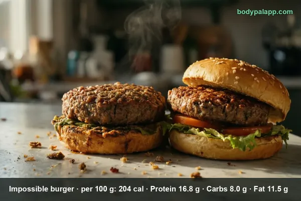 Impossible Burger calories