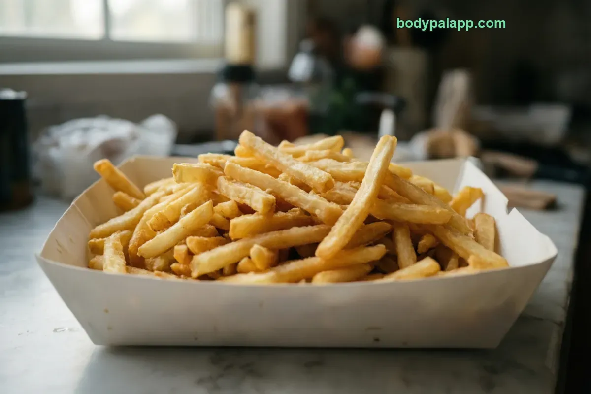 In-n-out fries, as served