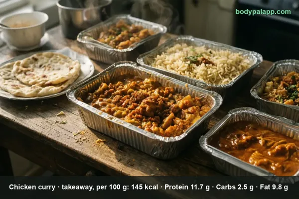 Indian takeaway calories