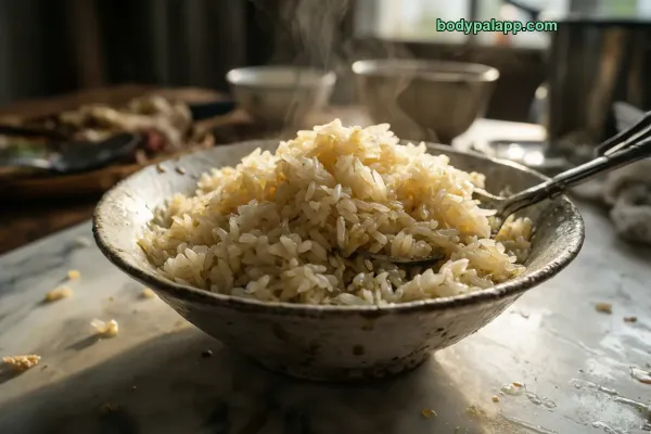 Cooked Jasmine Rice