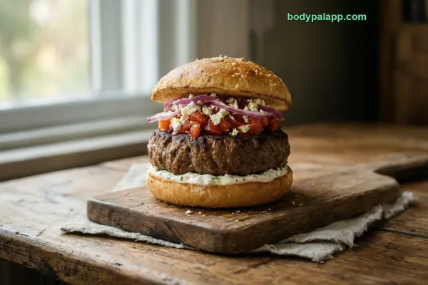 Lamb Burger
