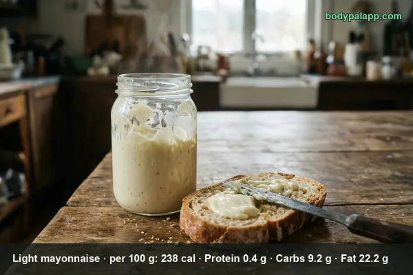 Light Mayonnaise calories