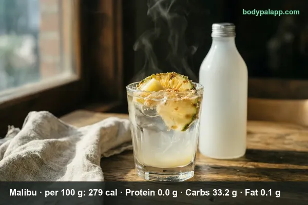 Malibu calories