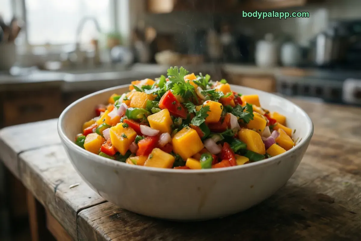 Mango salsa, mango variety, ready-to-serve