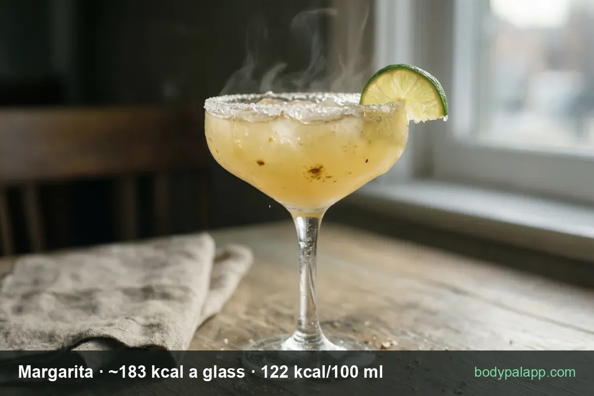 Margarita - ~183 kcal a glass