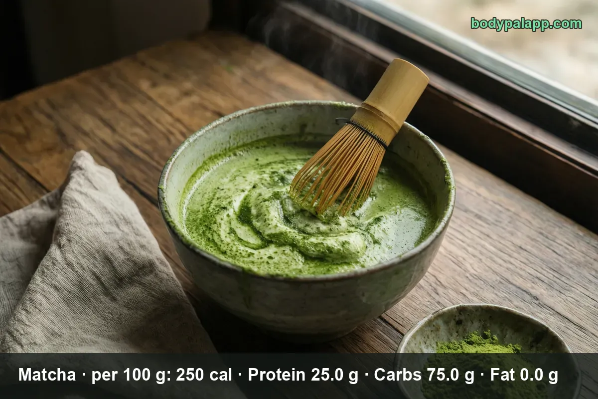Unbranded can of matcha drink.