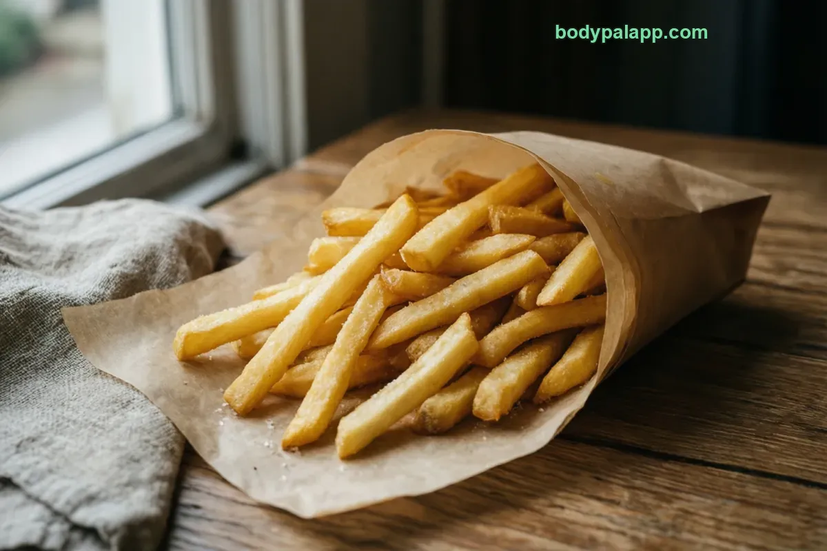 Mcdonald's fries, fast food