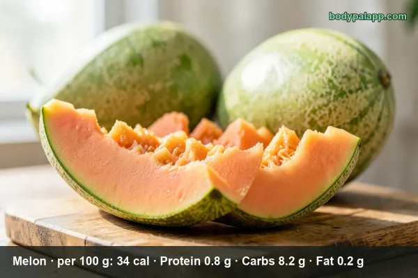 Melon calories