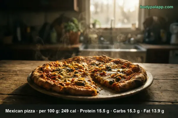 Mexican Pizza calories