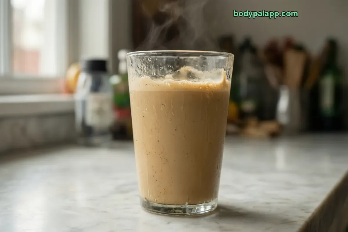 Milk coffee, ready to drink, sweetened