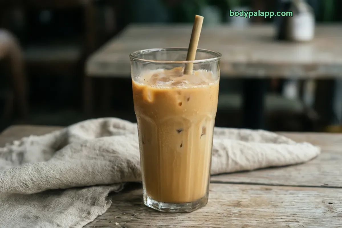 ミルクティー、ホット、牛乳入り
