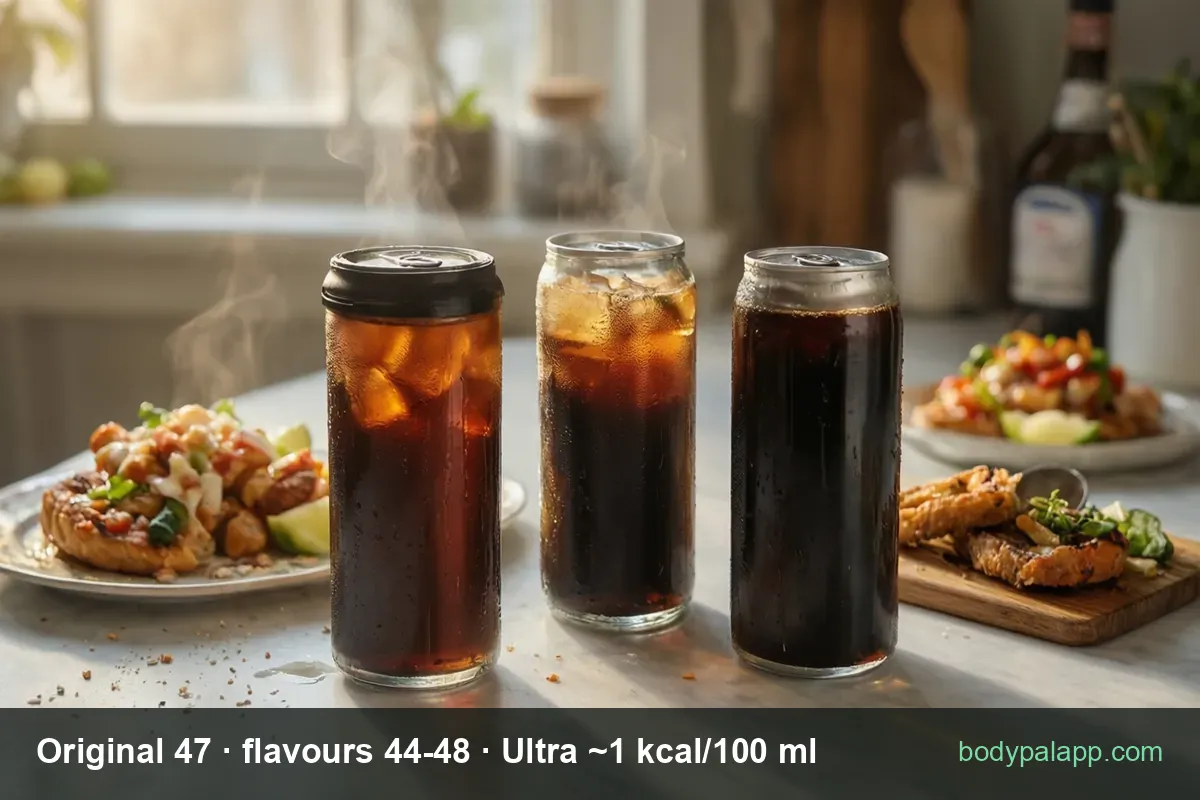 Monster variants calories comparison