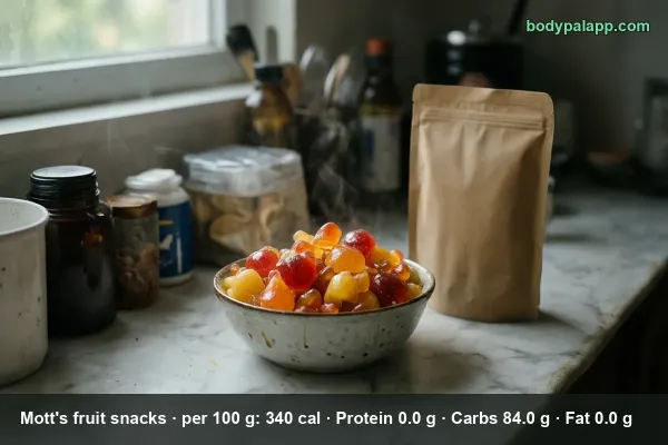 Mott's Fruit Snacks calories