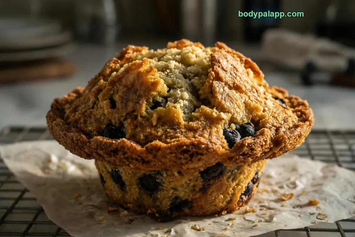 Muffin top, packaged, per label