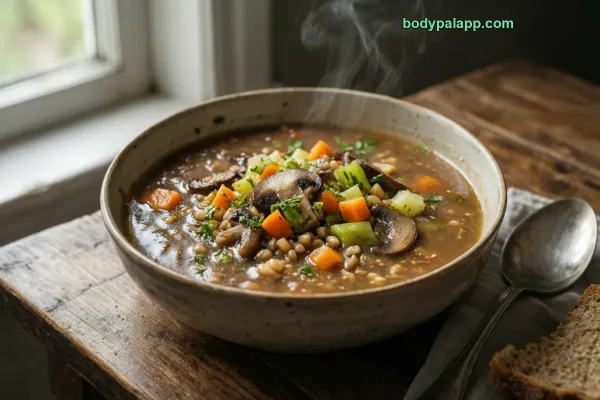 Mushroom Barley Soup