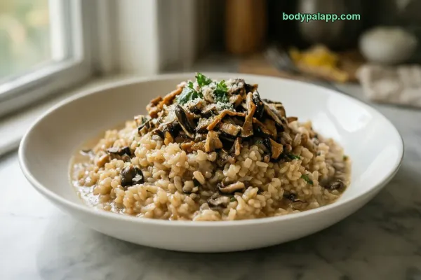 Mushroom Risotto