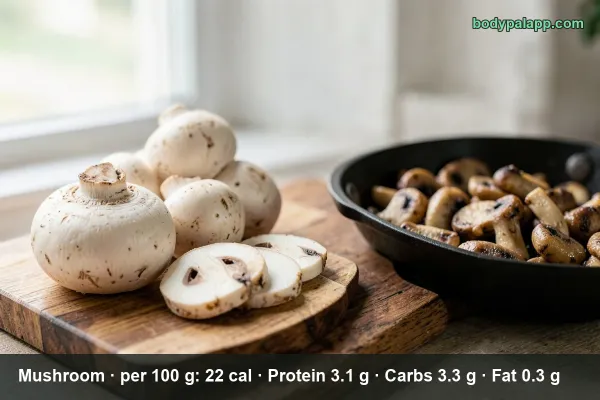 Mushrooms calories