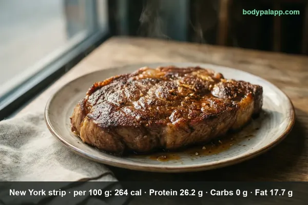 New York Strip calories