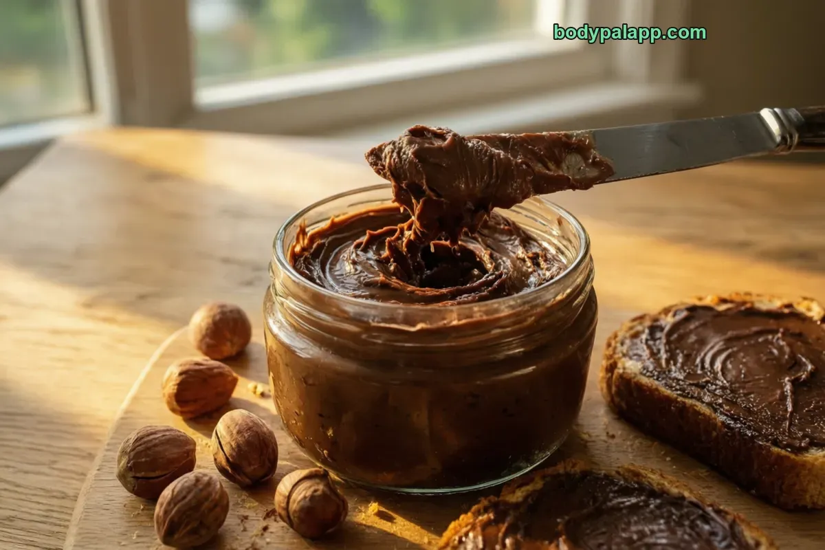 Nutella, chocolate hazelnut spread