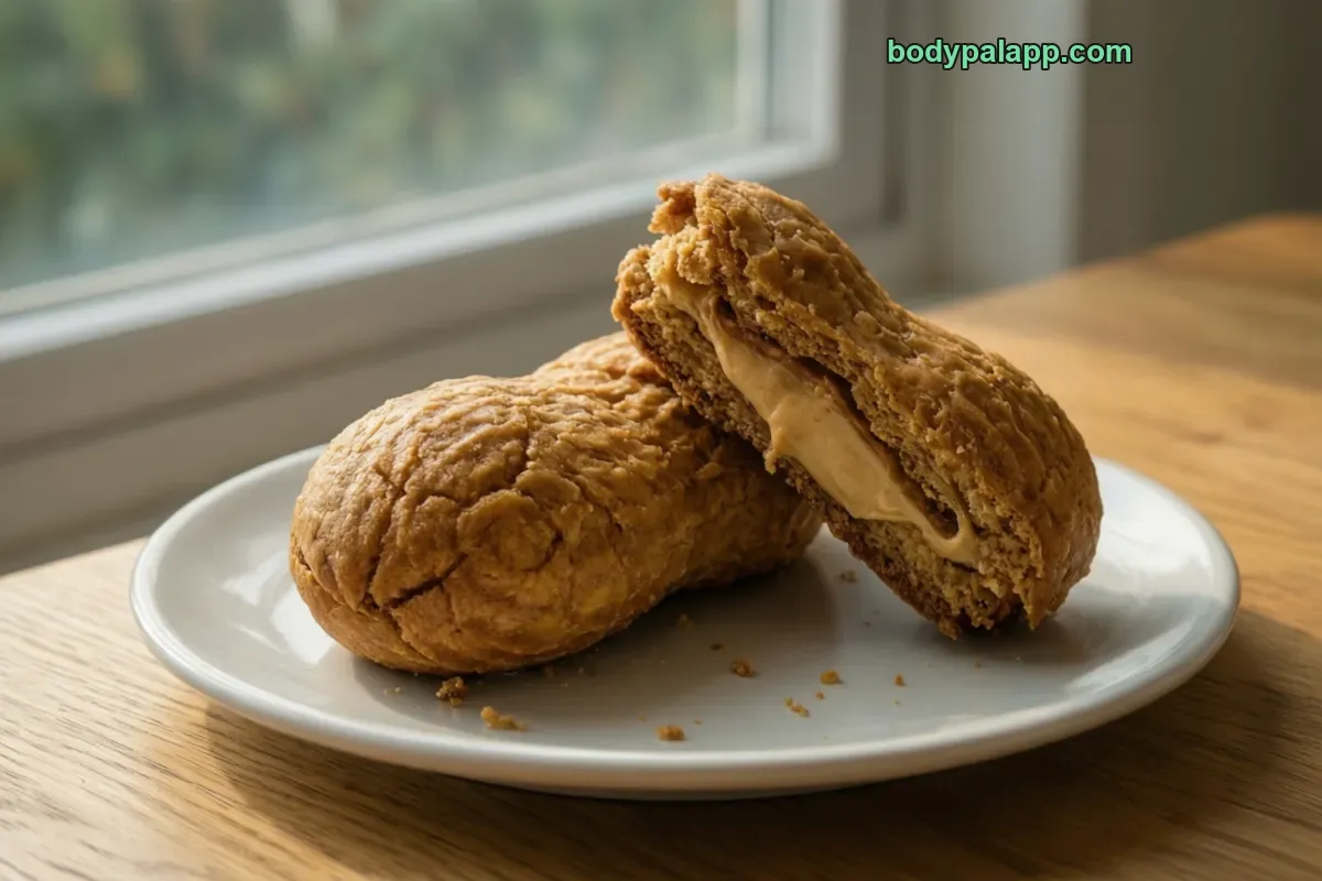 Nutter butter, regular peanut butter sandwich cookie