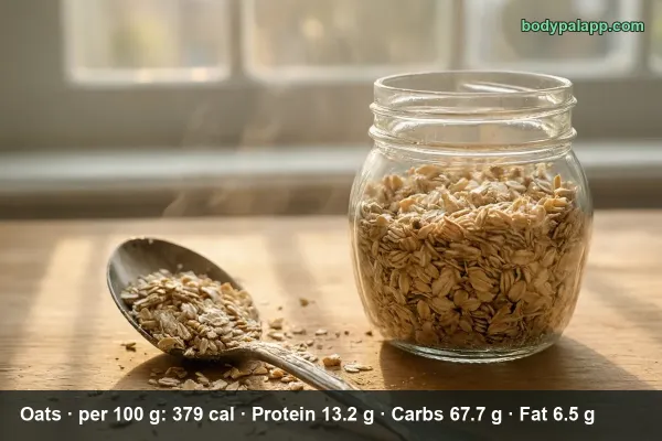 Oats calories