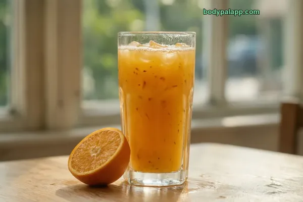 Glass Of Orange Juice