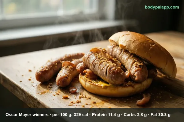 Oscar Mayer Hot Dog calories