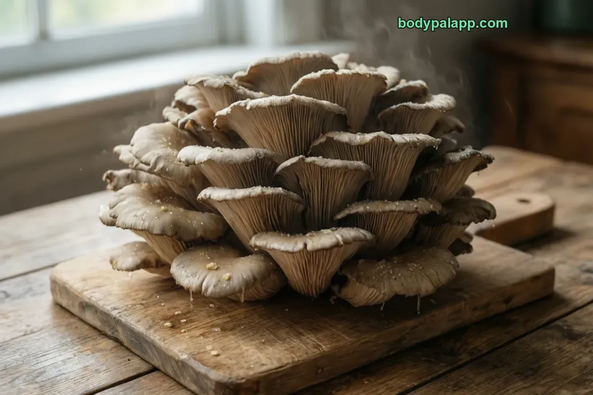 Oyster mushroom, raw