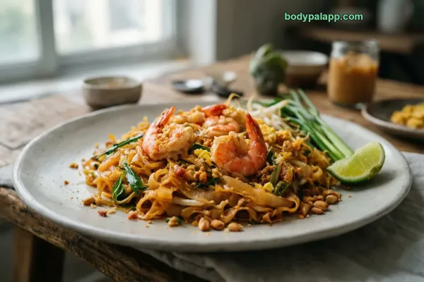 Pad Thai With Shrimp