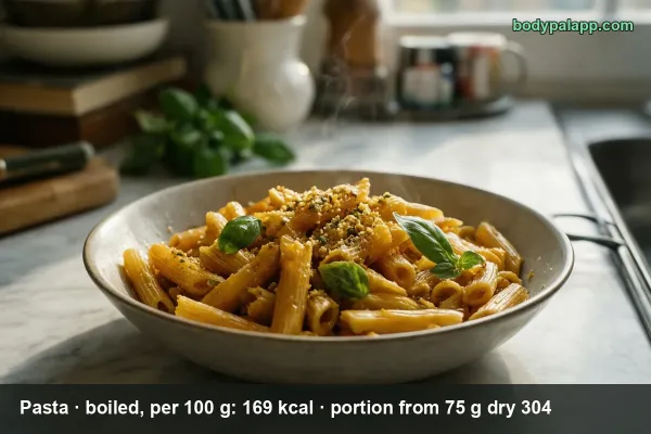 Pasta calories