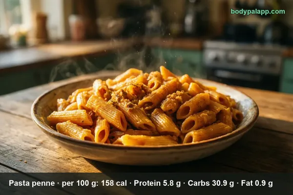 Penne pasta calories