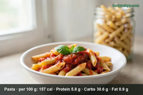 Pasta calories