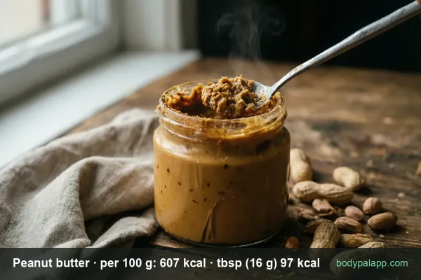 Peanut butter calories