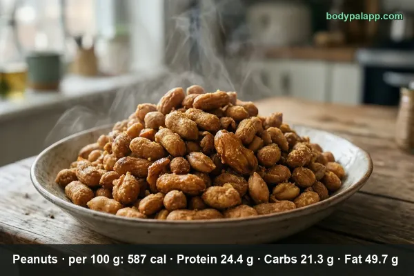 Peanuts calories